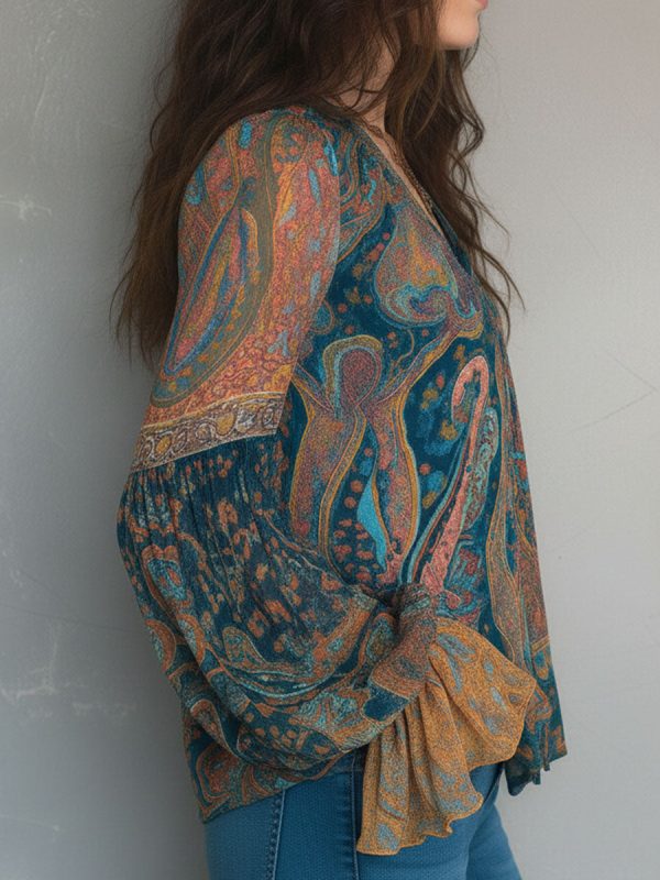 Cyrano | Elegant Flowy Womens Blouse
