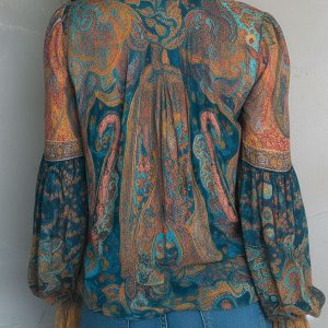 Cyrano | Elegant Flowy Womens Blouse - Image 6