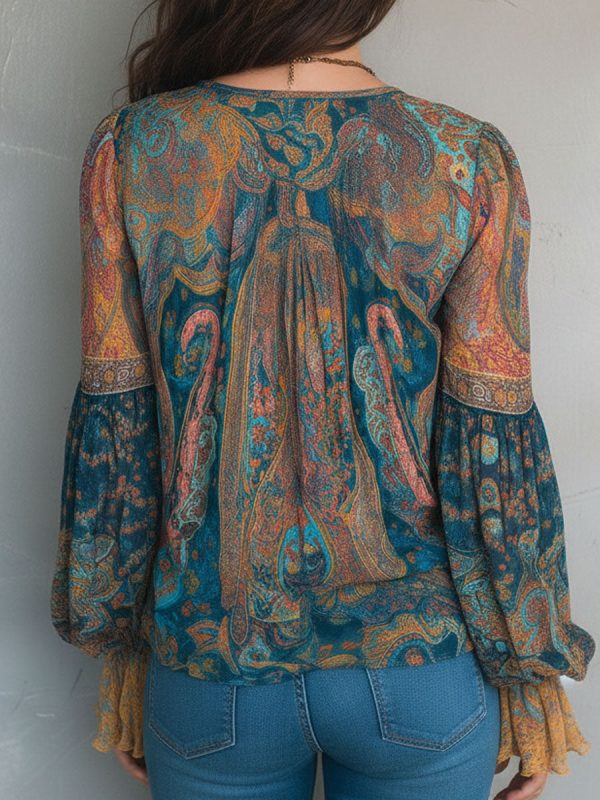 Cyrano | Elegant Flowy Womens Blouse
