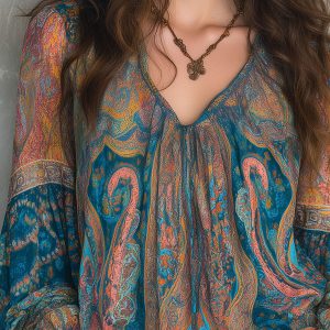 Cyrano | Elegant Flowy Womens Blouse - Image 7