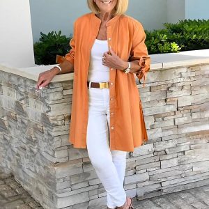 Elyra | Longline Tunic Blouse - Image 6