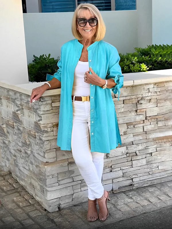 Elyra | Longline Tunic Blouse