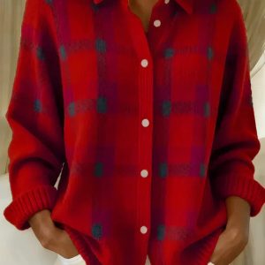 Ofelia | Elegant Long Cardigan Sweater - Image 2