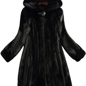 Kensington Faux Fur Coat - Image 3