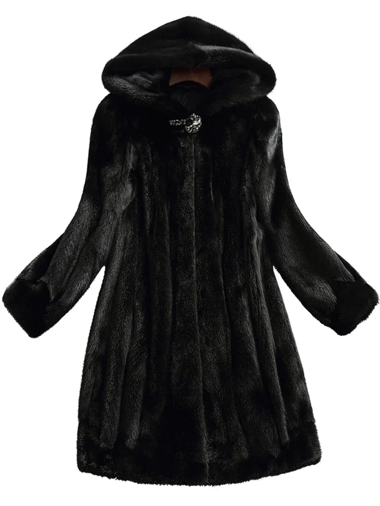 Kensington Faux Fur Coat - Image 3