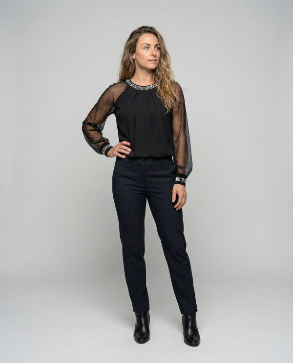 Helaine | Elegant, Soft & Chic Women's Sequin Top