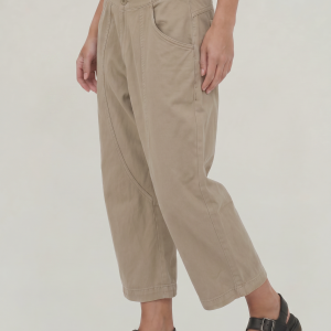 Women's Cotton Linen Wide Leg Trousers - Image 3