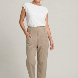 Women's Cotton Linen Wide Leg Trousers - Image 5