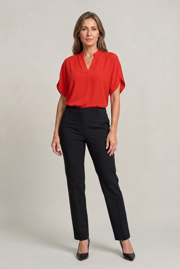 Women's V-neck Summer Top