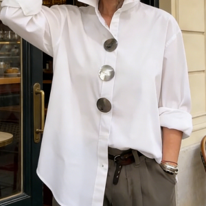 Valentina | Women's Elegant High-Neck Blouse - Image 7