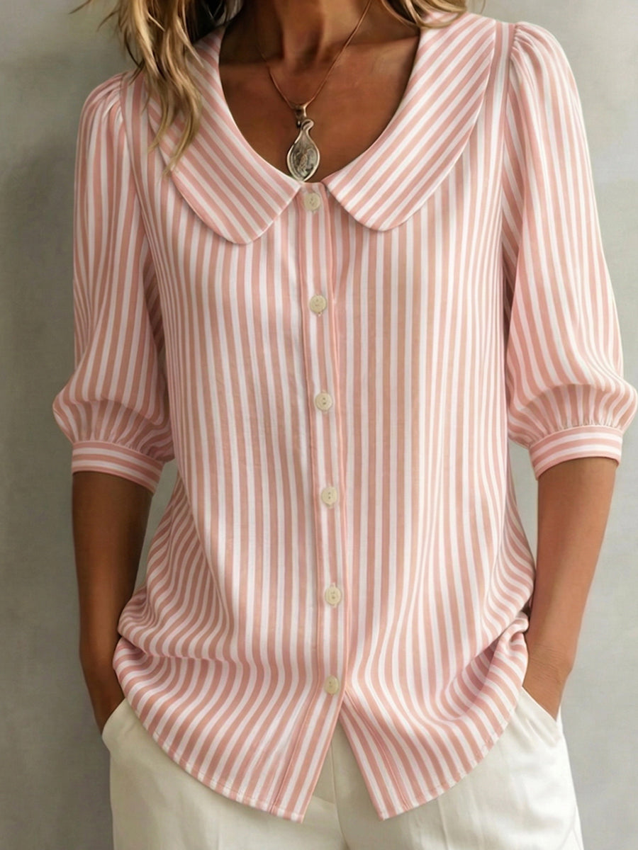 Cassia Striped Blouse - Image 3