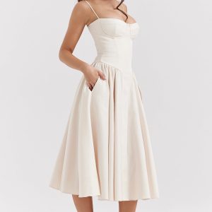 Jessica | Elegant, Flattering & Versatile Midi Dress - Image 2