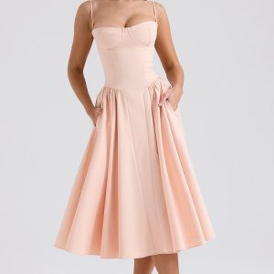Jessica | Elegant, Flattering & Versatile Midi Dress - Image 3