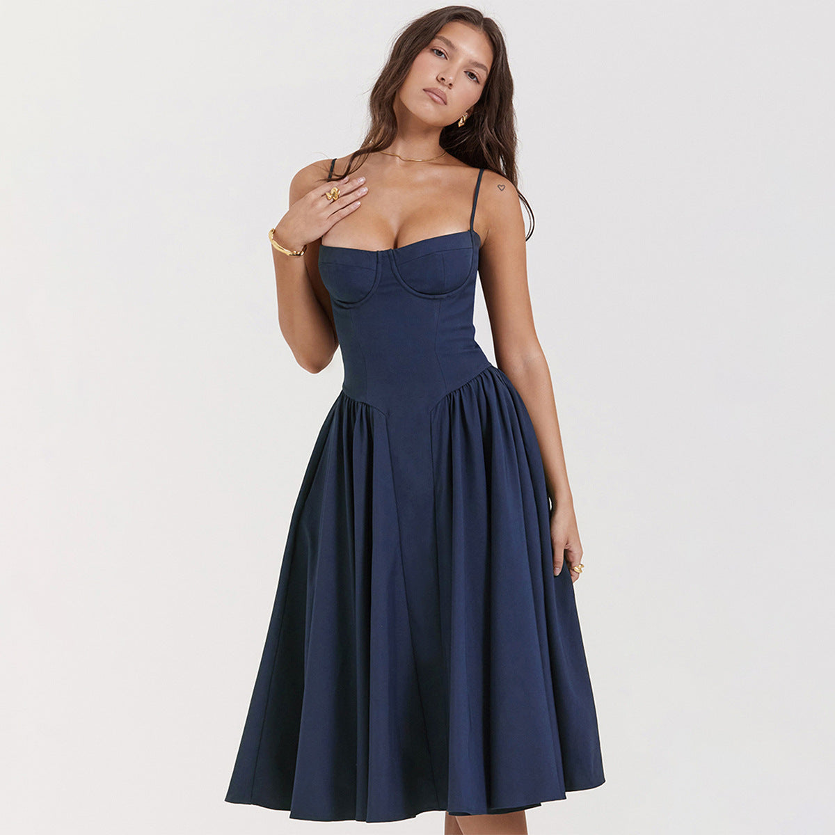 Jessica | Elegant, Flattering & Versatile Midi Dress - Image 6