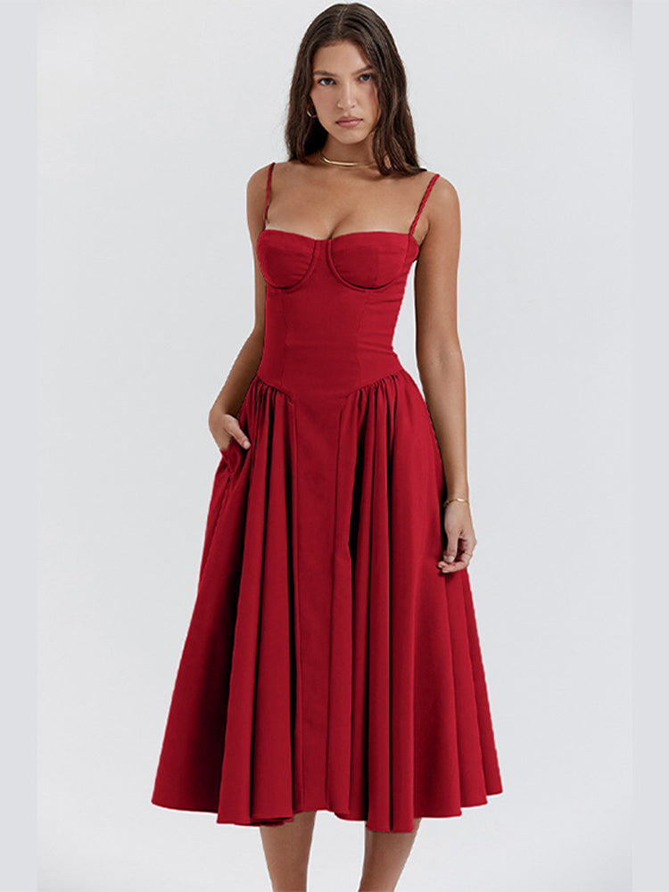 Jessica | Elegant, Flattering & Versatile Midi Dress - Image 8