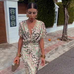 Clarissa Twisted Knot Dress
