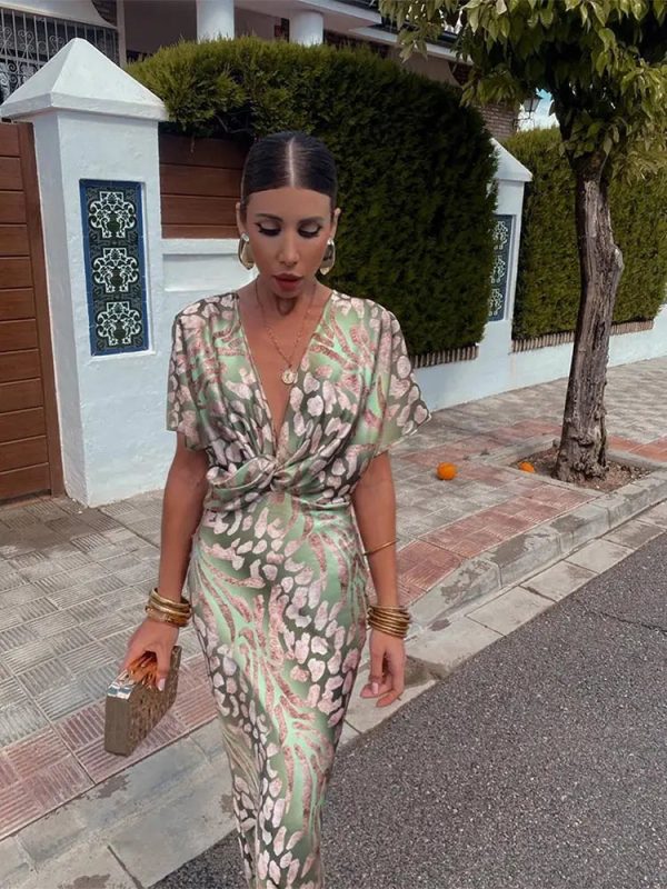 Clarissa Twisted Knot Dress