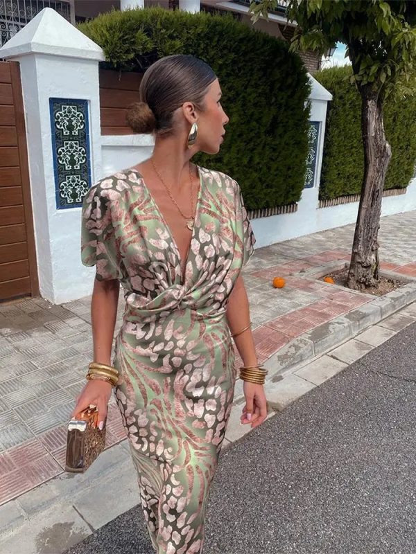 Clarissa Twisted Knot Dress