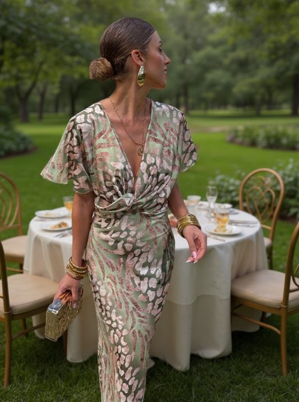 Clarissa Twisted Knot Dress