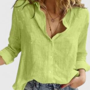 Evelyn | Romantic Botanical V-Neck Floral Blouse - Image 5