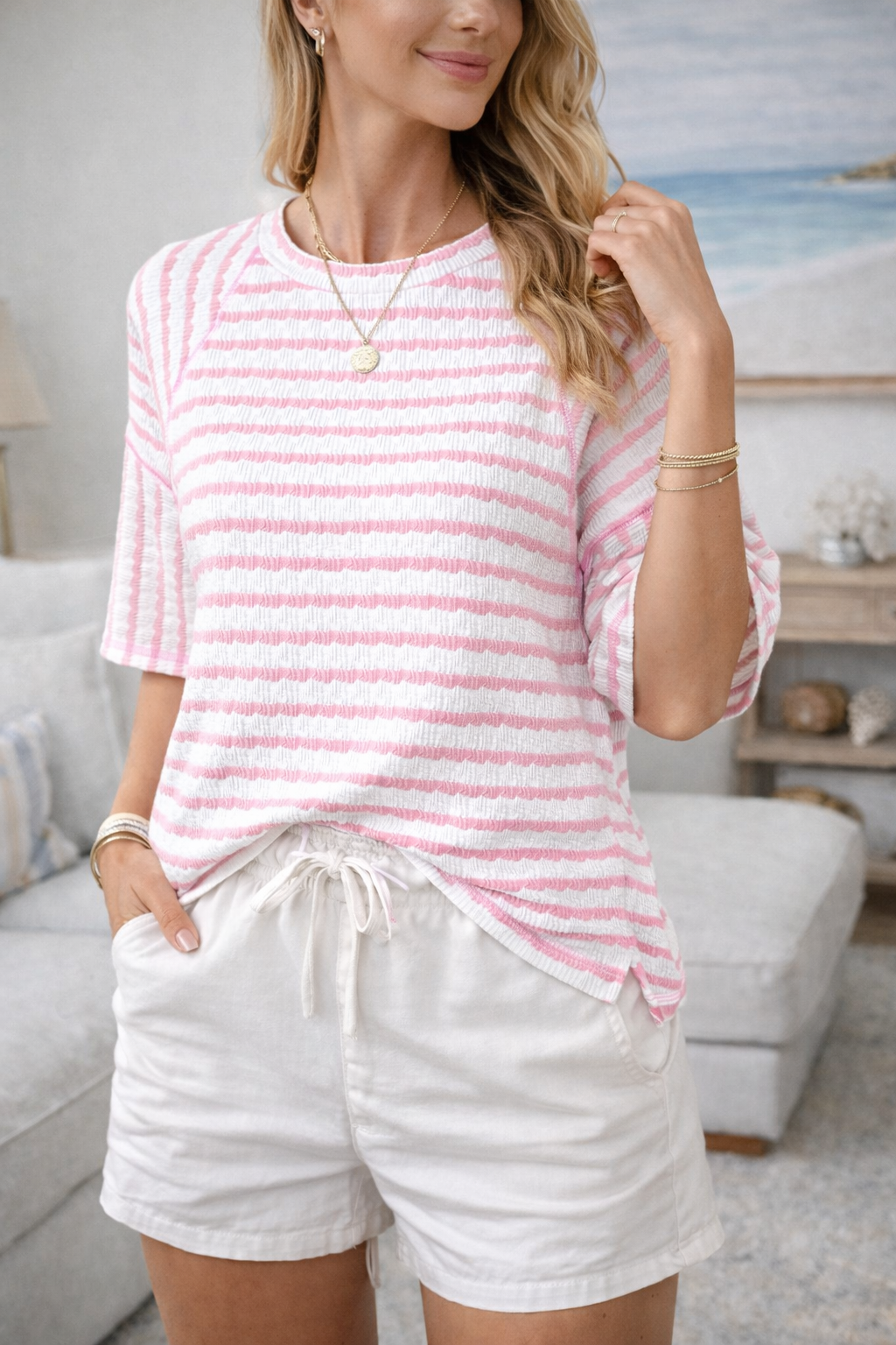 Naomi Striped T-Shirt - Image 3