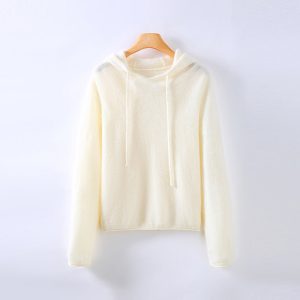 Athena Cashmere Hoodie - Image 5