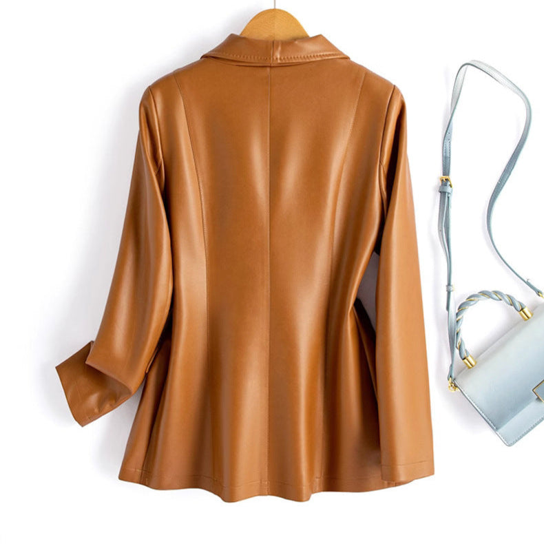 Riviera Leather Blazer - Image 4