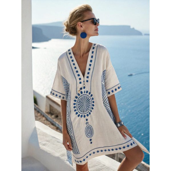 Portia Linen Caftan