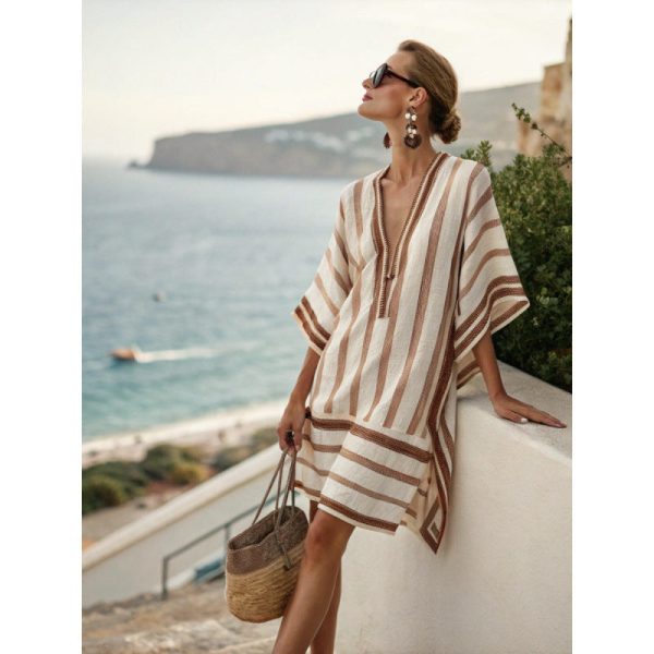 Portia Linen Caftan