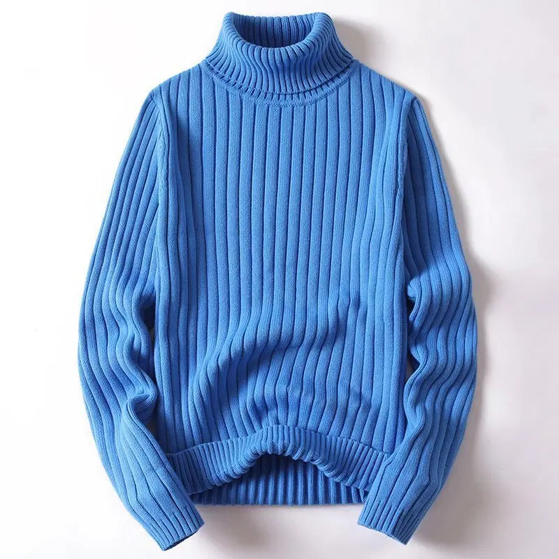 Asher Ribbed Turtleneck - Image 3