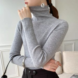 Camille Cashmere Turtleneck - Image 7