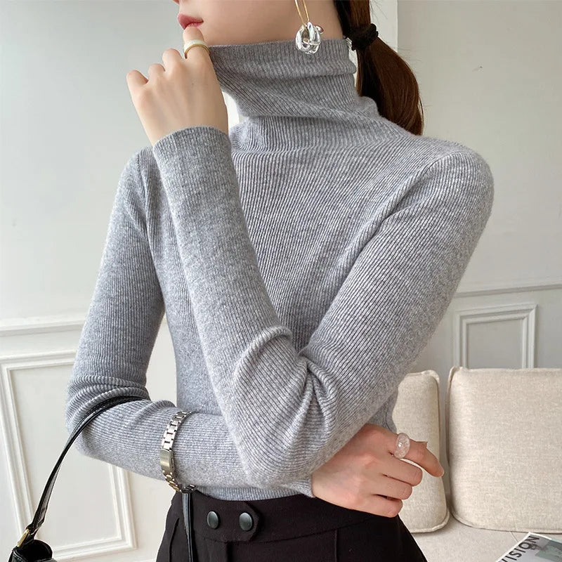 Camille Cashmere Turtleneck - Image 7