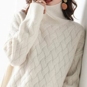 Imogen Cashmere Turtleneck - Image 3