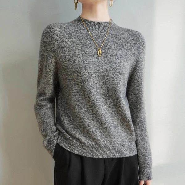 Luna Merino Mock Neck