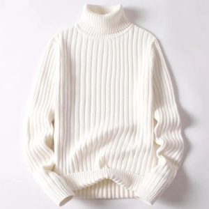 Asher Ribbed Turtleneck - Image 2