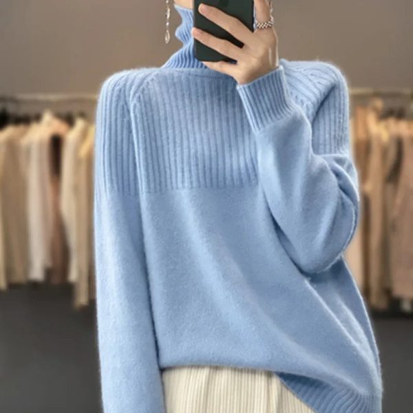 Aria Ribbed Turtleneck