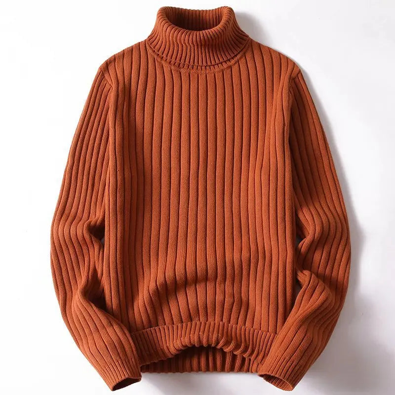 Asher Ribbed Turtleneck - Image 5