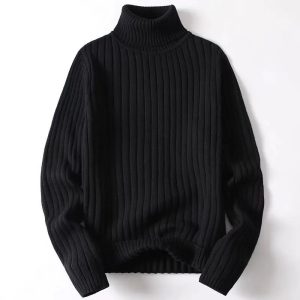 Asher Ribbed Turtleneck - Image 6