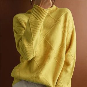 Isla Ribbed Turtleneck - Image 3