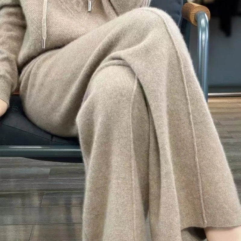 Siena Merino Knit Trousers - Image 1