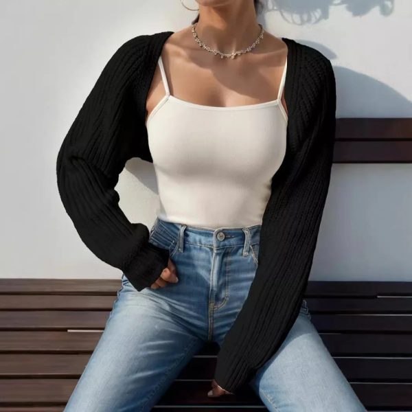Lola Cropped Knit Shrug