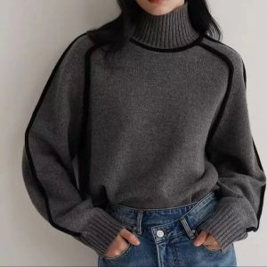 Sol??ne High-Neck Knit - Image 3