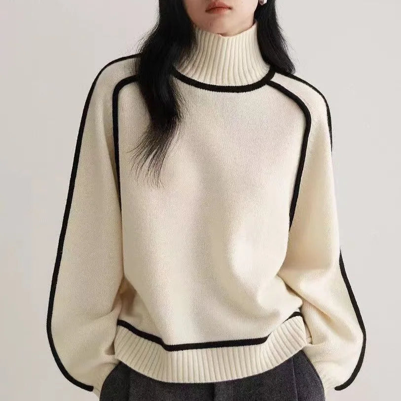 Sol??ne High-Neck Knit - Image 1