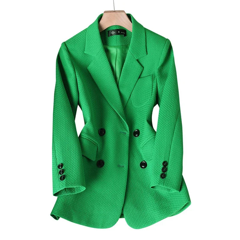 Bella Plaid Blazer - Image 6
