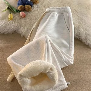 Aria Fleece-Lined Lounge Pants - Image 2