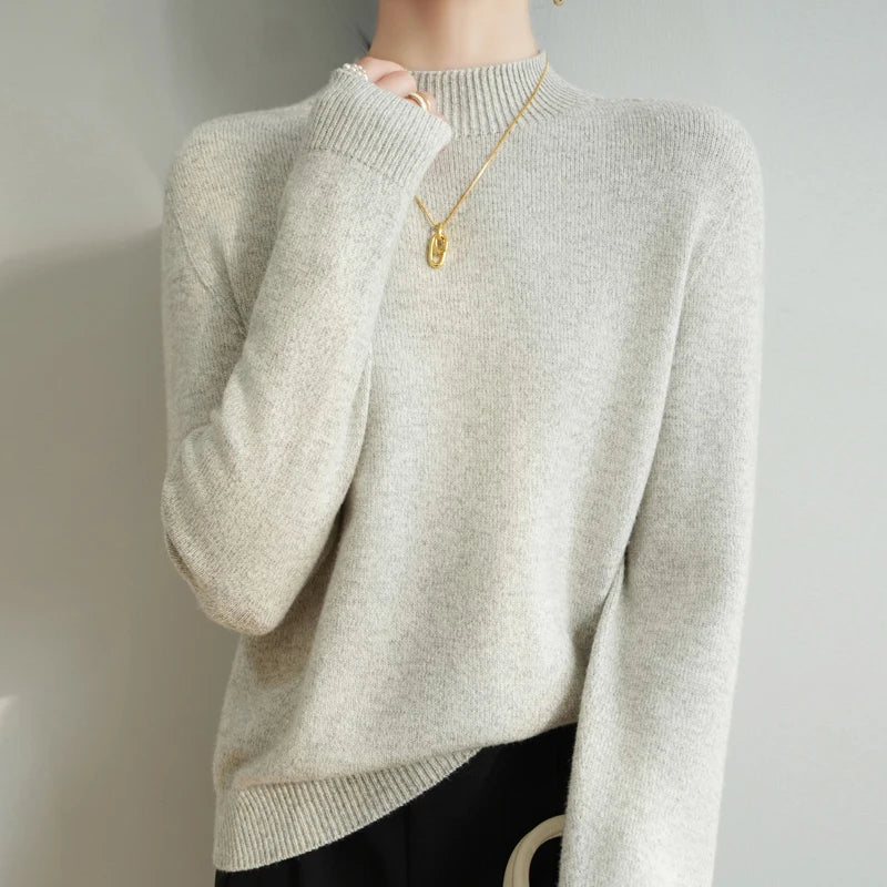 Luna Merino Mock Neck - Image 1