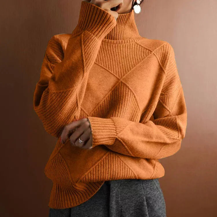 Isla Ribbed Turtleneck - Image 8