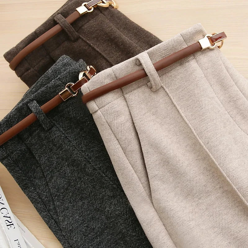 Aveline Wool Straight-Leg Trousers - Image 6