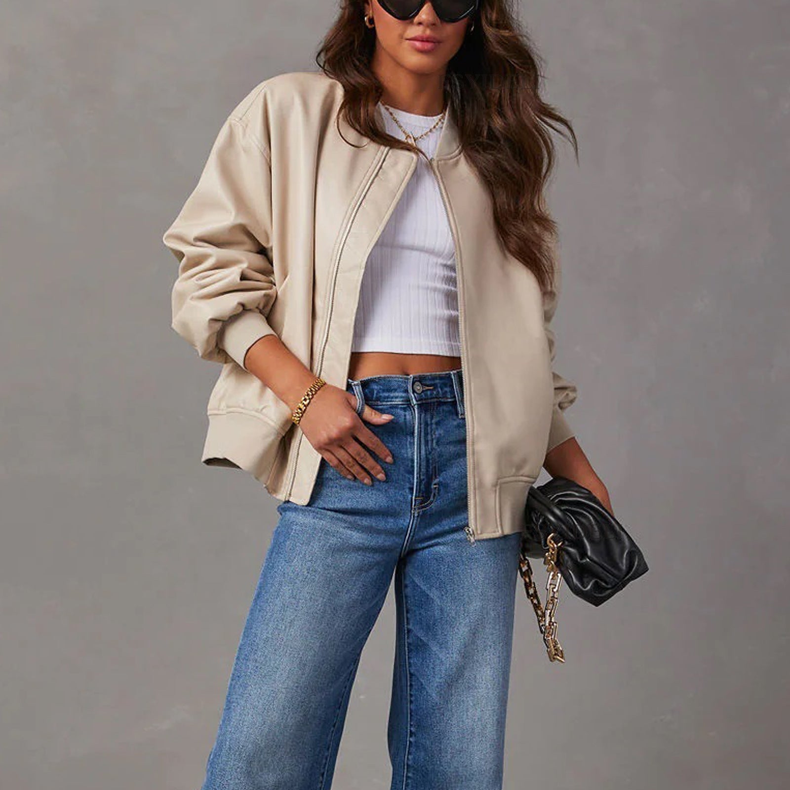 Liv Leather Jacket - Image 6