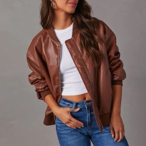 Liv Leather Jacket - Image 7